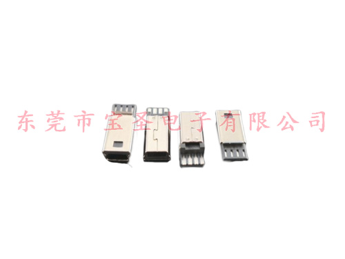 Micro usb 2.0 公头焊线式普通